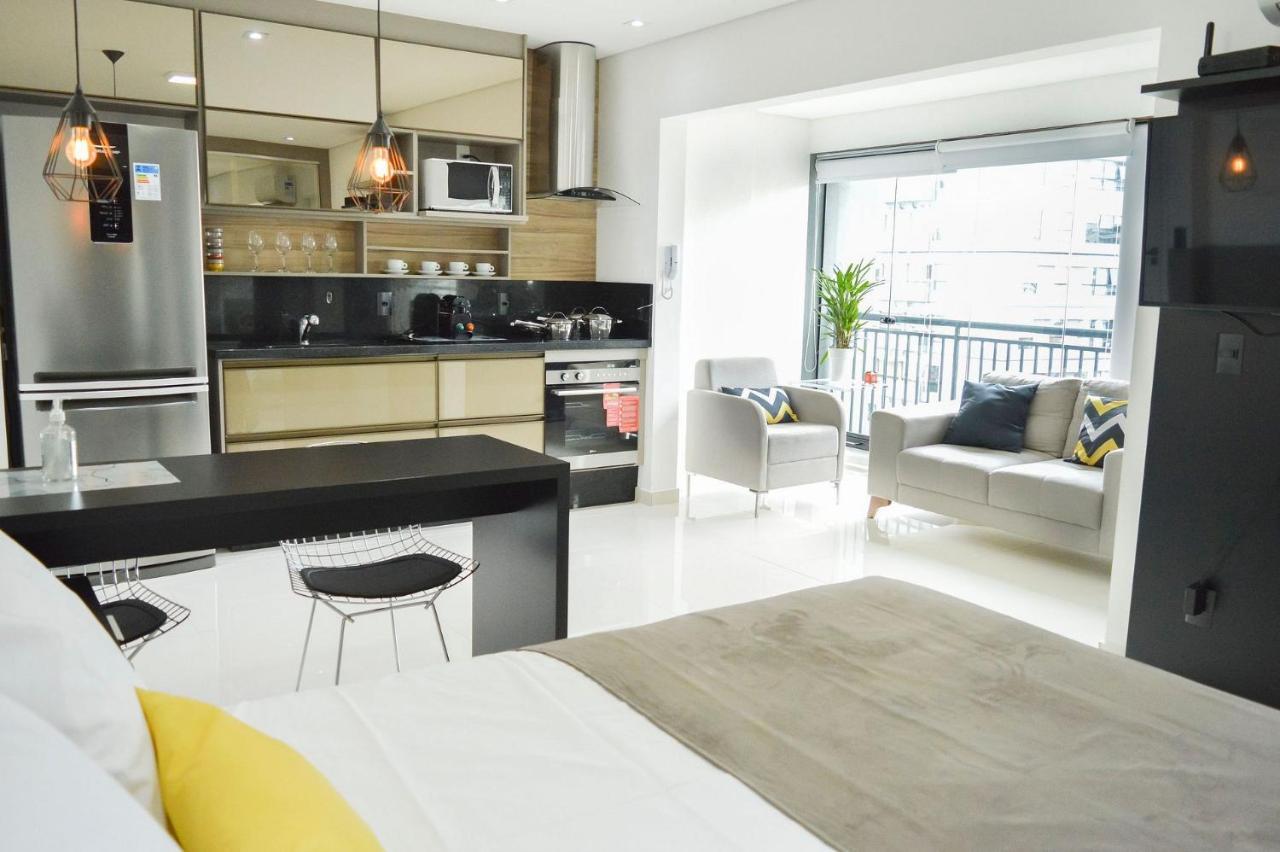 Easy Star - Studio Amplo E Confortavel No Campo Belo - Np01G Apartman São Paulo Kültér fotó