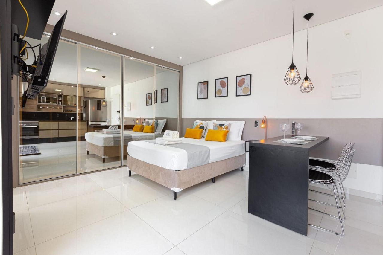 Easy Star - Studio Amplo E Confortavel No Campo Belo - Np01G Apartman São Paulo Kültér fotó