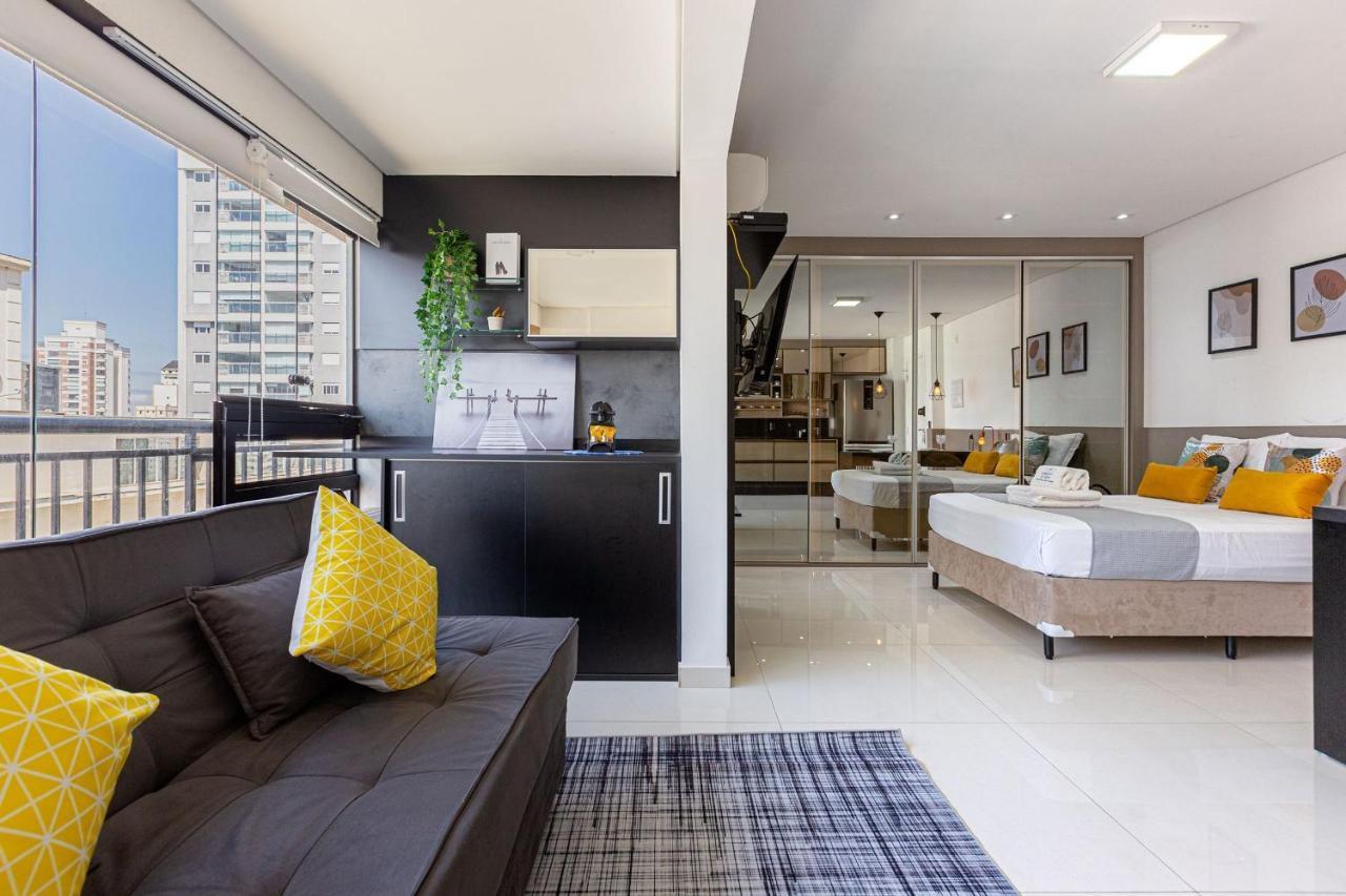 Easy Star - Studio Amplo E Confortavel No Campo Belo - Np01G Apartman São Paulo Kültér fotó