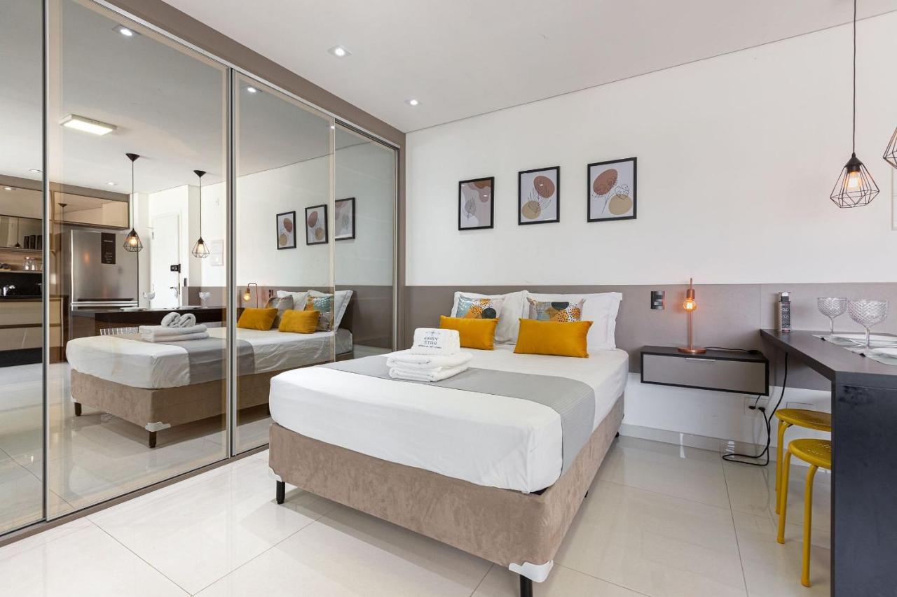 Easy Star - Studio Amplo E Confortavel No Campo Belo - Np01G Apartman São Paulo Kültér fotó