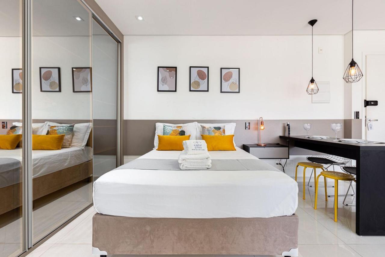 Easy Star - Studio Amplo E Confortavel No Campo Belo - Np01G Apartman São Paulo Kültér fotó